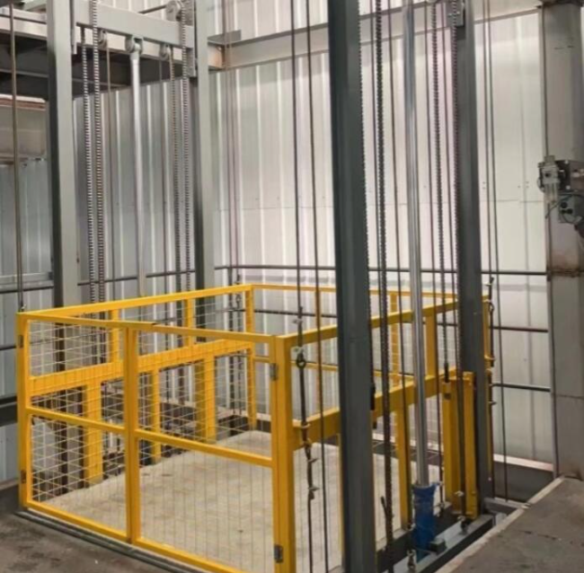 道里导轨式升降机一般加工周期